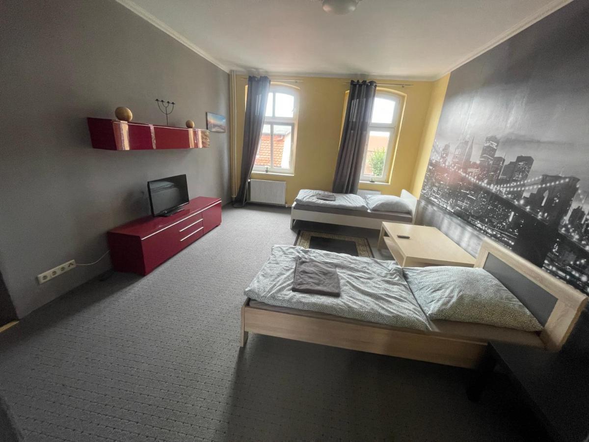 Apartamento Traenental Stassfurt Exterior foto